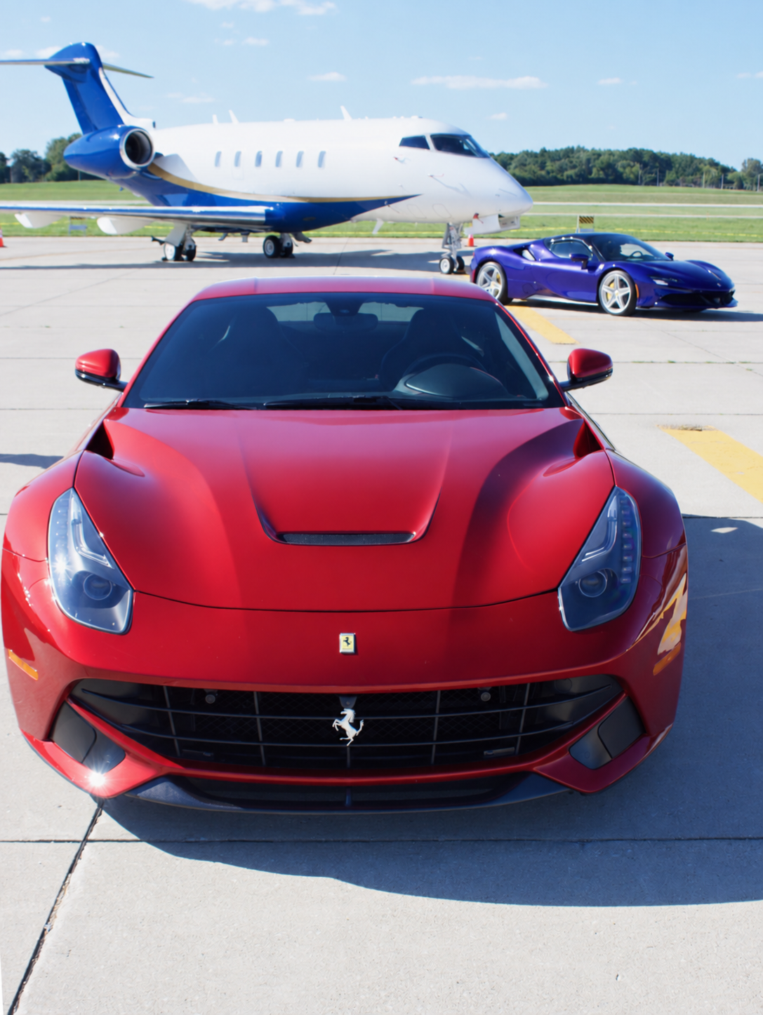 Ferraris on the Runway hero image